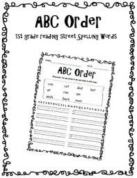 Print worksheet # 1 of 6 with answers on the second page of the pdf. Abc Order First Grade Worksheets Teaching Resources Tpt