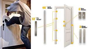 Install a good deadbolt lock. How To Secure A Door From Being Kicked In Youtube
