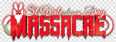 First wwe pay per view match for mideon. Wwe St Valentines Day Massacre Logo Transparent Background Png Clipart Hiclipart
