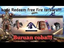Yaitu berupa 12 karekter kombinasi antara angka dan hurup kapital. Code Redeem Terbaru Free Fire Januari 2019 Free Fire Indonesia Youtube