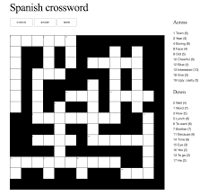 Learn new words and practice problem solving skills when you play the daily crossword puzzle. 10 Awesome Online Spanish Crossword Puzzle Websites