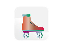 Free svg image & icon. 1 Colorful Roller Skates Designs Graphics
