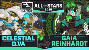 Only released skins are listed on this page, unreleased skins can be found here. Celestial D Va Gaia Reinhardt Artist S Concepts Explained Overwatch League 2020 All Star Skins Youtube
