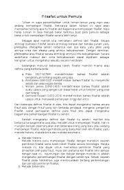 Terhadap filsafat ilmu yang dianutnya. Doc Filsafat Untuk Pemula Rahmat Dolar Academia Edu