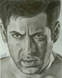Salman Khan Portrait Of Salmankhan By Surajbarfa Me Pencilsketch Art Bhai Bollywood Pencil Sketch Portrait Portrait Sketches Pencil Sketch