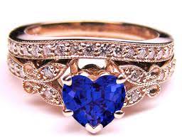 Pin By Eric N Krystle Townsend On My Style Heart Shaped Engagement Rings Engagement Ring Matching Wedding Band Vintage Engagement Rings