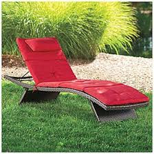 Wilson Fisher Melrose Cushioned Chaise At Big Lots Outdoor Furnishings Outdoor Furniture Accessories Yard Furniture