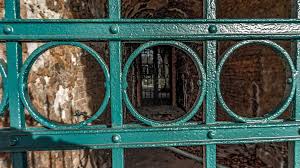 Architecture Background Old Fence Iron Gate Metal Stone Closed Piqsels