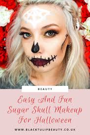 Nothing screams halloween than skulls and pumpkins. Easy And Fun Sugar Skull Makeup For Halloween Black Tulip Beauty
