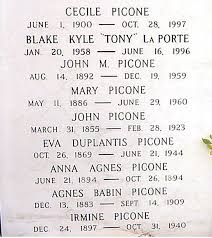 Blake Kyle “Tony” LaPorte (1958-1996)