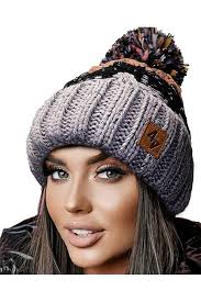 Morefaz Mütze London Wolle Strickmütze Nordic mit Bommel Herren Damen  Winter Warm Ski Snowboard MFAZ Ltd Gr. Regulär, Batty 37 : Amazon.de:  Fashion