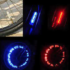 7 led wheel valve tire signal lights colorful for bikes bicycles fixed on cycle spoke light waterproof hot promotion mountainbike fietsen led