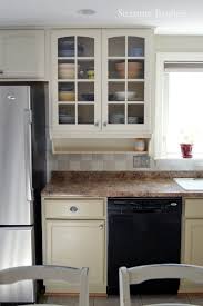 antique white kitchen cabinet makeover