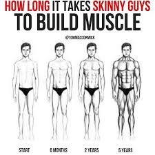 Cognitively it's a lot easier on the brain and you will still achieve the same physiological changes by the end. How Long It To Take Skinny Guy To Build Muscles Workouts