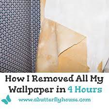 Removing Wallpaper Quickly My Super Easy Method Wallpaper Fix Removing Old Wallpaper Cleaning Hacks