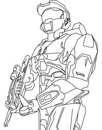Halo Wars Coloring And Sketch Sheet Halo Drawings Coloring Pages Anime Character Drawing