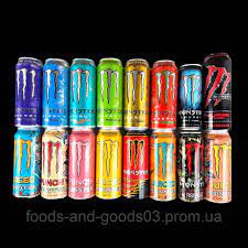 Енергетичний напій Monster Energy 500 мл (ID1236689142), цена: 159 ₴,  купить на Prom.ua