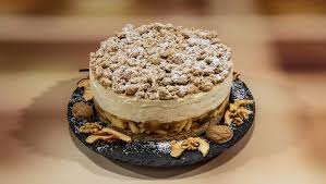 Das Grosse Backen Apfel Nuss Torte Rezept Das Grosse Backen Lebensmittel Essen Lecker Backen