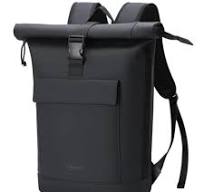Lekeinchi Rolltop Rucksack Damen & Herren, Elegant Laptop Rucksack  Wasserdicht mit 17 Zoll Laptopfach, Großer Reiserucksack Tagesrucksack ...