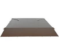 Vestil Heavy-Duty Steel Container Ramp - 72in. Width, 15000-Lb. Capacity,  Hinged Flip-Over Bridge, Model# SCR-72