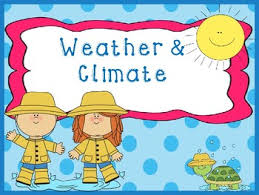 Weather Climate Unit Grade 4
