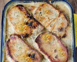 Smothered Pork Chop Scalloped Potato Casserole Recipe Pork Recipes Recipes Food