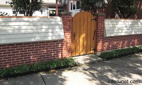 Brick Vinyl Siding Fence Picture Interunet