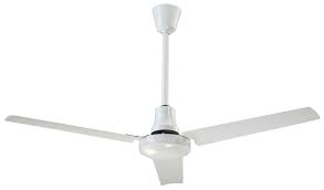 Ceiling fans circulate air throughout a space, making them a beneficial fixture for keeping your home comfortable in any season. 60 Inch Moisture Resistant White Ves Industrial Grade Garage Ceiling Fan Forward Reverse With 18 Inch Downrod For Indoor Or Outdoor Ceiling Fans