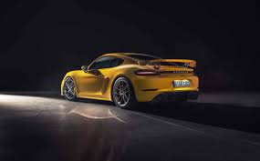 Porsche Reveals The 2020 718 Cayman Gt4 And 718 Spyder Porsche New Porsche Cayman Gt4