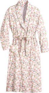 Womens Dragonfly And Magnolia Flower Print Wrap Robe In 2021 Night Gown Sleepwear Women Comfortable Sleepwear