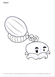 Learn How To Draw Melon Pult From Plants Vs Zombies Plants Vs Zombies Step By Step Drawing Tutorials Time to celebrate summer with watermelons! learn how to draw melon pult from