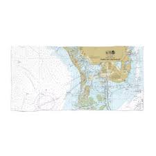 Gulfport Tampa Bay Entrance St Pete Nautical Chart Beach