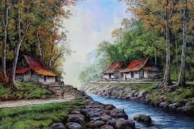 File jpg cocok digunakan untuk gambar yang memiliki banyak warna, misalnya foto wajah dan pemandangan dan tidak cocok digunakan untuk gambar yang hanya memiliki sedikit warna seperti kartun atau komik. Contoh Seni Lukisan Lanskap Gambar Pemandangan Official Website Initu Id