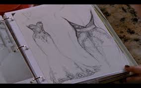 One Tree Hill S Brooke Davis Wedding Dress Sketch Wedding Dress Sketches Best Wedding Dress Designers Dress Sketches