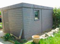 un abri bois teinte gris abri de jardin bois abri de jardin abri bois