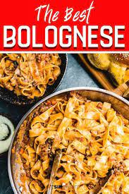 Authentic Bolognese Recipe With Step By Step Photos Pappardelle Bolognese Is One Of The Most Comforting Pasta D Italian Recipes Bolognese Recipe Pasta Dishes