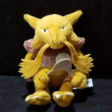 Brand New 6 Sitting Cutie Plush Pokemon Alakazam Directly From The Pokemon Center Will Come With Original Packa Pokemon Plush Pokemon Stuffed Animals Pokemon