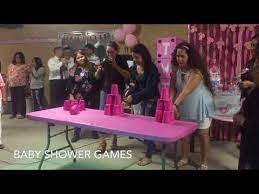 Baby Shower Games So Fun A Must See Youtube Baby Shower Funny Couples Baby Shower Games Baby Shower Juegos