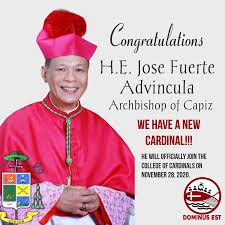 Jun 24, 2021 · el representante del lateral derecho de rayo vallecano y la 'blanquirroja' habló sobre el futuro del jugador tras ascender a laliga española. Dominus Est News Alert Prayer Alert Capiz Archbishop Jose Advincula Was Today Nominated By Pope Francis To Join The College Of Cardinals His Appointment Was Announced By Pope Francis Himself Following