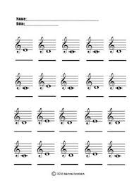 Free Note Reading Worksheet Level One Middle C D And E Notes On The Treble Clef Music Theory Worksheets Reading Worksheets Music Worksheets
