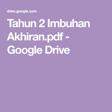 Cipta pembelajaran yang lebih baik dengan pantas. Tahun 2 Imbuhan Akhiran Pdf Google Drive Google Drive Driving Google