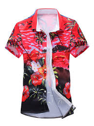 Check spelling or type a new query. Chemise Casual Manches Courtes Chemise Bleu Hawaii 2021 Chemise Imprime Fleuri Homme Milanoo Com