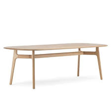 Solo Dining Table Oblong Neri Hu In 2020 Dining Table Solid Wood Dining Table Dining