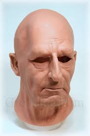 Original Latex Mask Face Greyland Film "waltr Grey" Nr.103