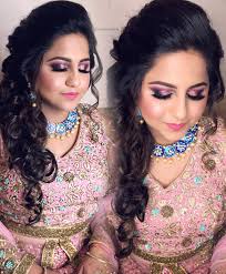 To make it easier to find pages. Gorgeous Nikhita Bridetobe Looking Stunning In Pink Hai Artistry By Archana Rautela Indian Party Hairstyles Hair Styles Party Hairstyles