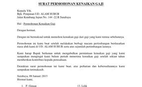 The following image below is a display of images that come from various sources. Contoh Surat Permohonan Kenaikan Gaji Malaysia Kokakka