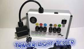 In line spark plug tester ignition system coil engine auto diagnostic test tool. Trailer Light Tester
