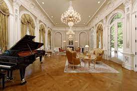 This 12 5 Million Mclean Mansion Has A Ballroom And An Indoor Basketball Court Washingtonian Dc Mansions Indoor Basketball Court Luxurious Bedrooms