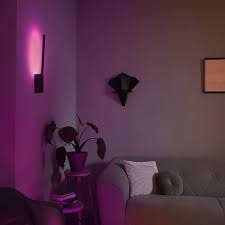 Philips Hue White Color Ambiance Liane Wandleuchte Schwarz Philips Hue 4090230p7 Click Licht De Light Licht Leuch Wandleuchte Led Wandleuchten Led