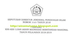 Download kumpulan soal jawaban uambn ma 2018 2019 tulis dokumen pengajaran guru. Kisi Kisi Uambn Mts Dan Ma Tahun 2020 Tahun Pelajaran 2019 2020 Dunia Edukasi